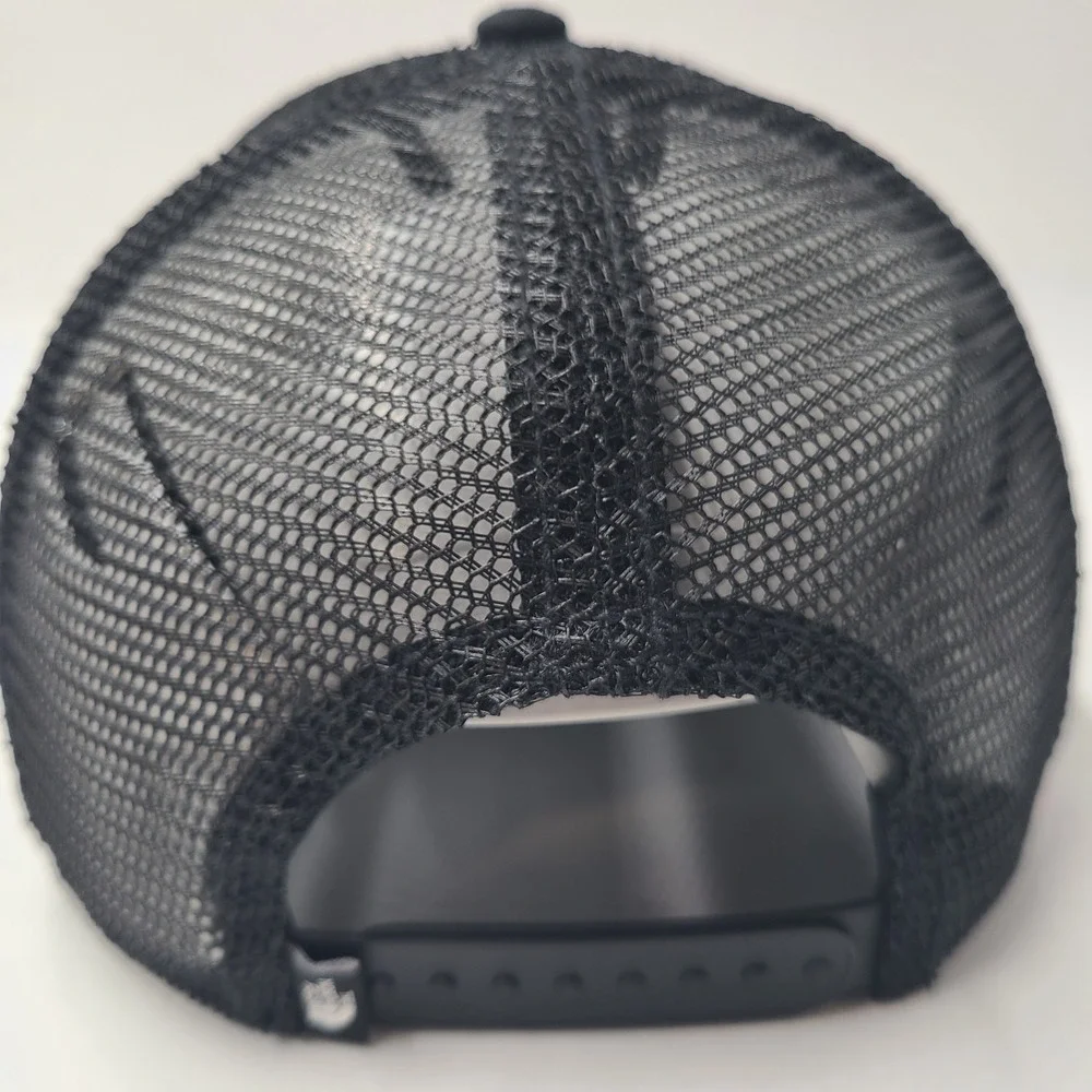 The North Face Hat Snapback Trucker Mesh Black White Fine Alpine Equipment Men